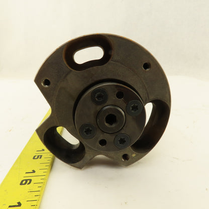 Nikken 5AX130 CNC Tilting Axis Worm Screw Shaft Assembly