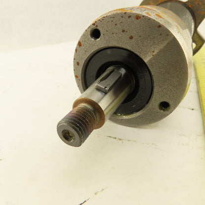Nikken 5AX130 CNC Tilting Axis Worm Screw Shaft Assembly