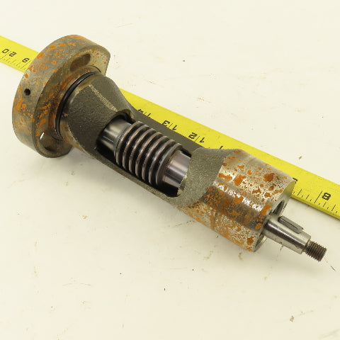 Nikken 5AX130 CNC Tilting Axis Worm Screw Shaft Assembly