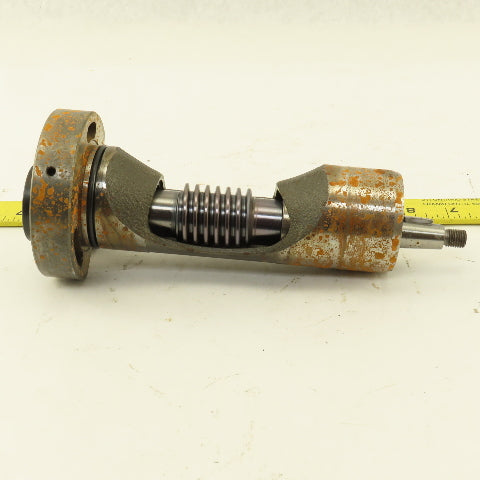 Nikken 5AX130 CNC Tilting Axis Worm Screw Shaft Assembly