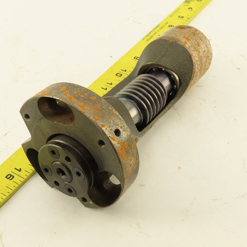 Nikken 5AX130 CNC Tilting Axis Worm Screw Shaft Assembly