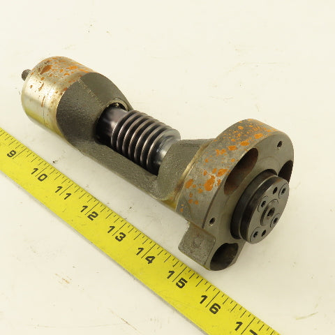 Nikken 5AX130 CNC Tilting Axis Worm Screw Shaft Assembly