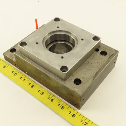 Nikken 5AX130 CNC Tilt Indexing Table Motor Flange Air Clamp Base Lot of 2