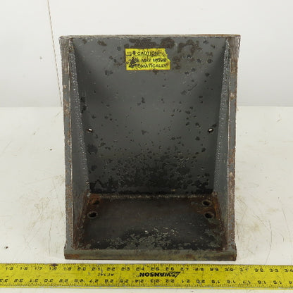 HE&M Work Holding Clamping Rear Vice Jaw From a Horizontal Pivot Band Saw