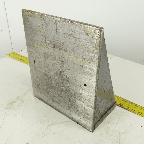 HE&M Work Holding Clamping Rear Vice Jaw From a Horizontal Pivot Band Saw