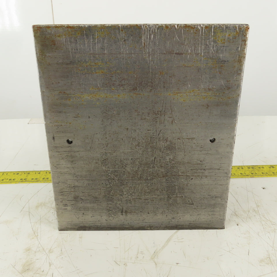 HE&M Work Holding Clamping Rear Vice Jaw From a Horizontal Pivot Band Saw