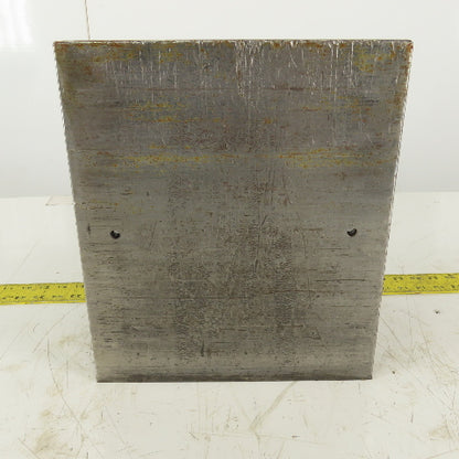 HE&M Work Holding Clamping Rear Vice Jaw From a Horizontal Pivot Band Saw