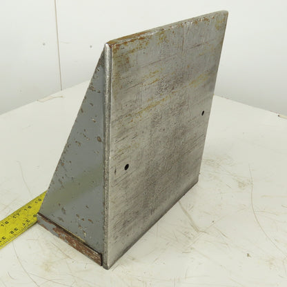 HE&M Work Holding Clamping Rear Vice Jaw From a Horizontal Pivot Band Saw