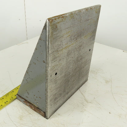 HE&M Work Holding Clamping Rear Vice Jaw From a Horizontal Pivot Band Saw