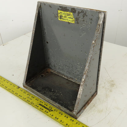 HE&M Work Holding Clamping Rear Vice Jaw From a Horizontal Pivot Band Saw