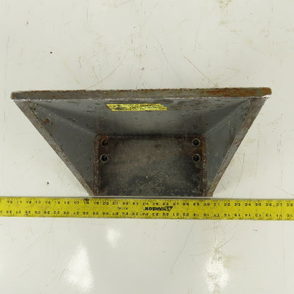HE&M Work Holding Clamping Rear Vice Jaw From a Horizontal Pivot Band Saw