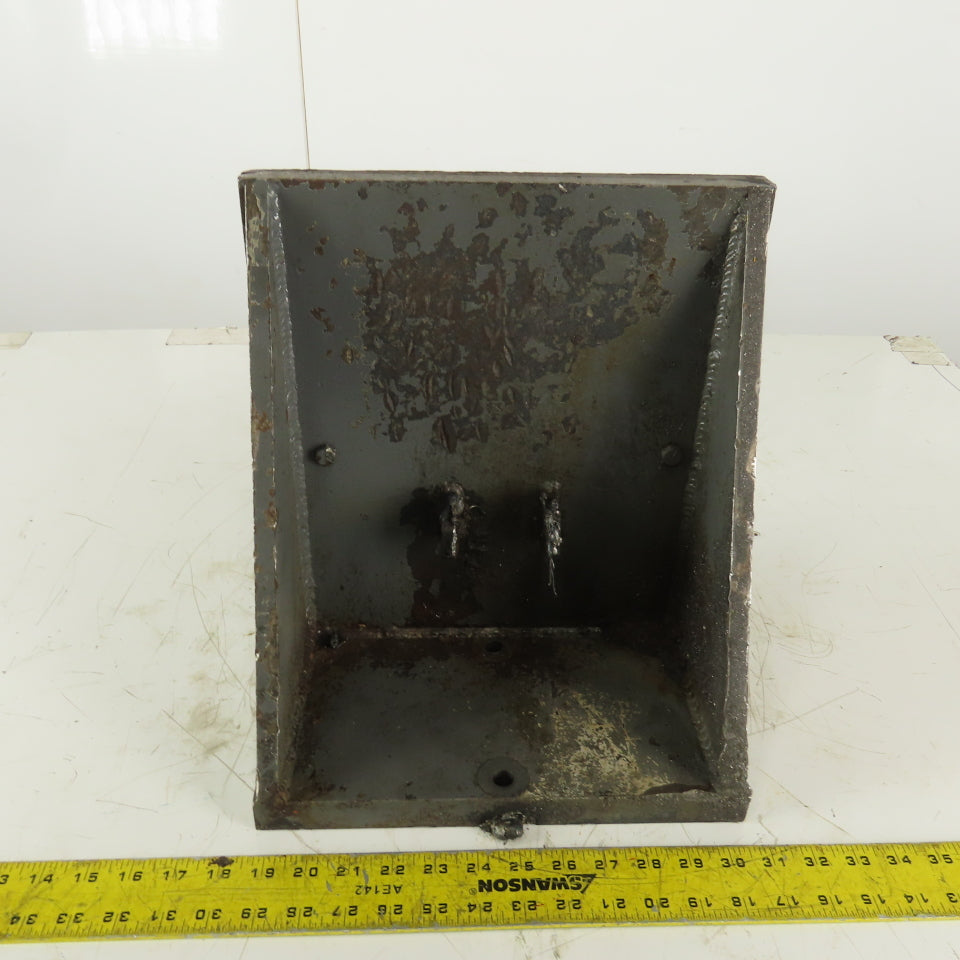 HE&M Work Holding Clamping Front Vice Jaw From a Horizontal Pivot Band Saw