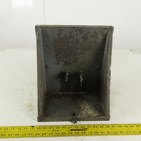 HE&M Work Holding Clamping Front Vice Jaw From a Horizontal Pivot Band Saw