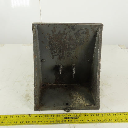 HE&M Work Holding Clamping Front Vice Jaw From a Horizontal Pivot Band Saw