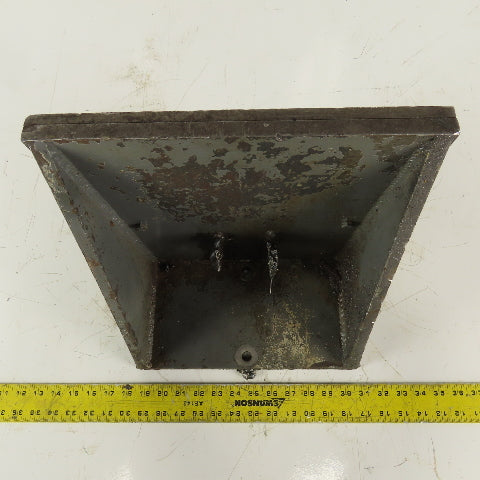 HE&M Work Holding Clamping Front Vice Jaw From a Horizontal Pivot Band Saw