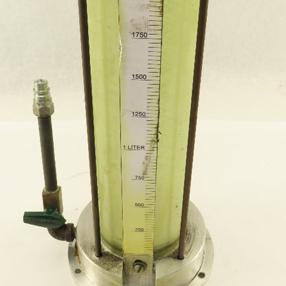 6 Liter Liquid Dosing Calibration Column 25ML 4" x 35-1/2"