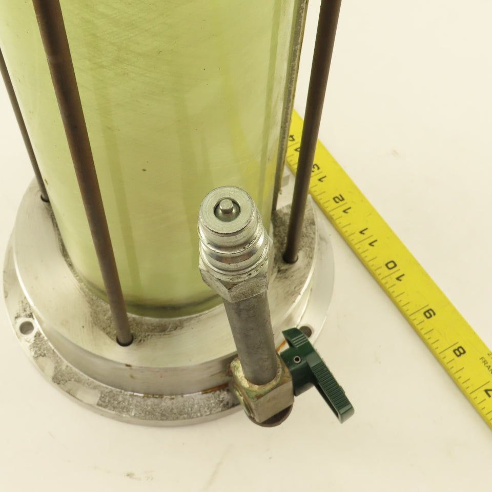 6 Liter Liquid Dosing Calibration Column 25ML 4" x 35-1/2"