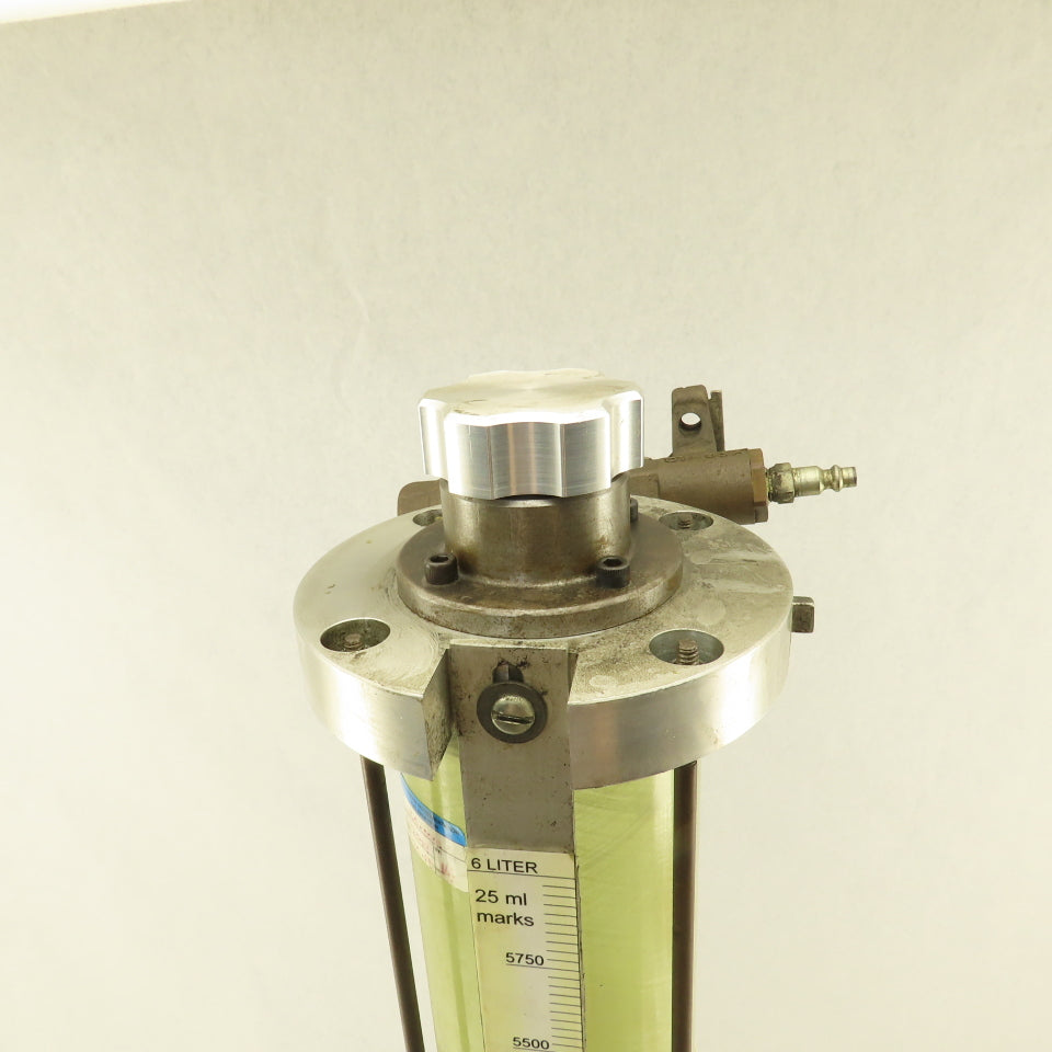 6 Liter Liquid Dosing Calibration Column 25ML 4" x 35-1/2"