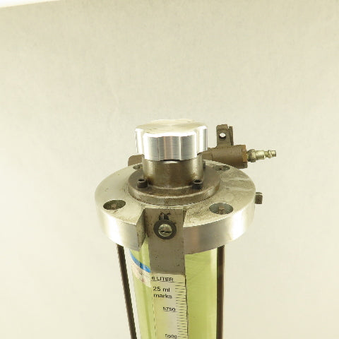 6 Liter Liquid Dosing Calibration Column 25ML 4" x 35-1/2"