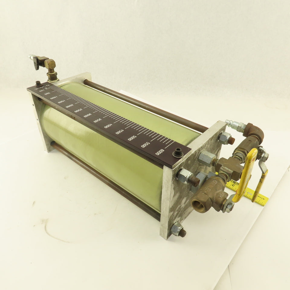 6000ML Liquid Dosing Calibration Column 6" x 14-1/4"