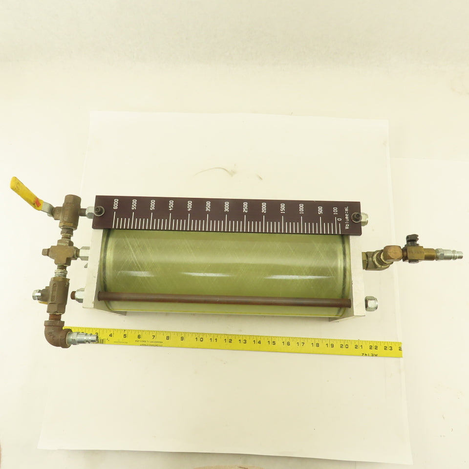 6000ML Liquid Dosing Calibration Column 6" x 14-1/4"