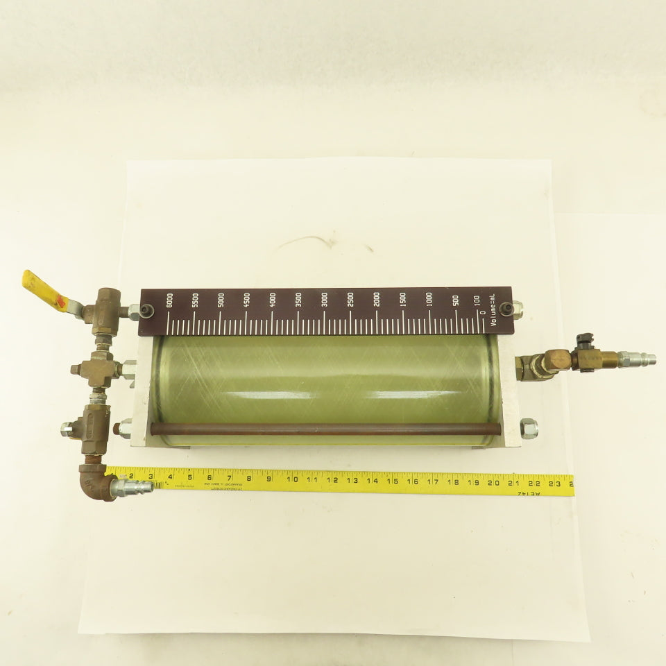 6000ML Liquid Dosing Calibration Column 6" x 14-1/4"