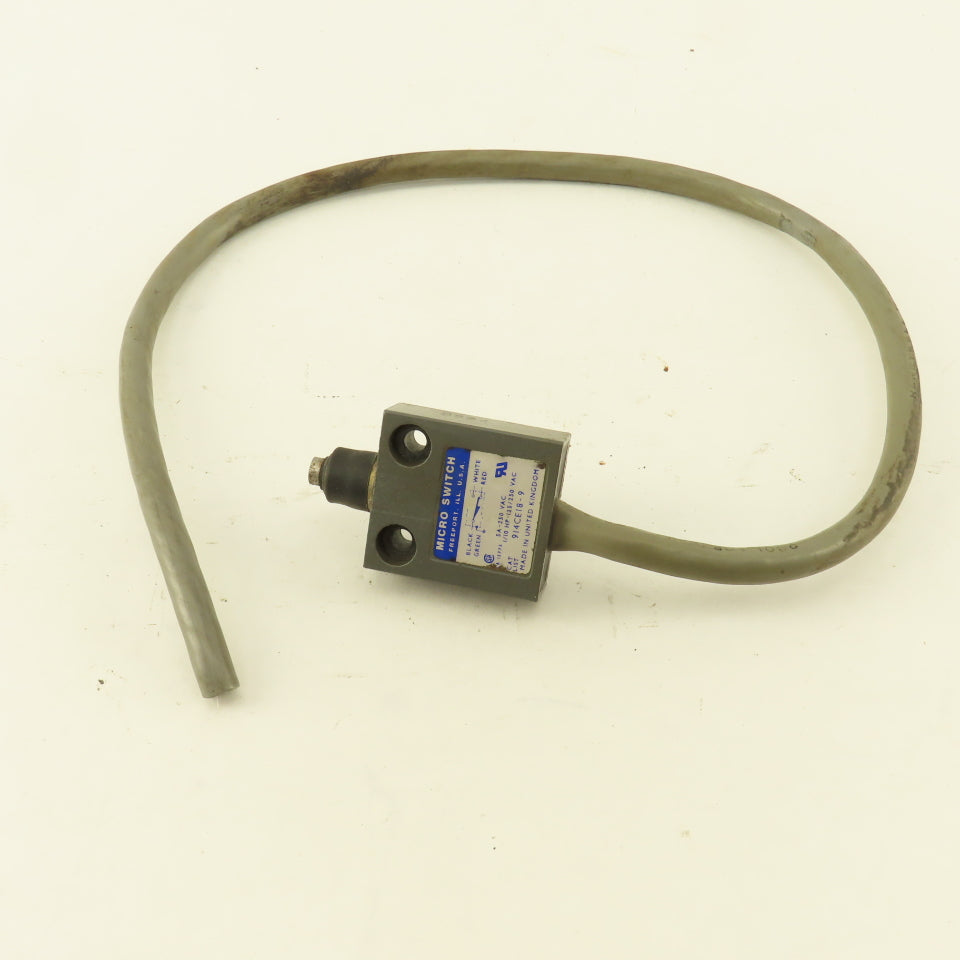 Micro Switch 914CE18-9 Push Button Limit Switch 5A-250VAC – Bullseye ...