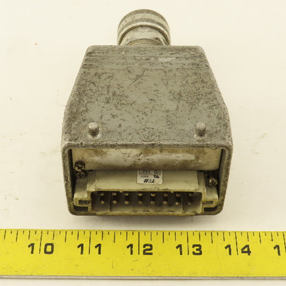 T&B MS 216A 16 Pin Male Cam Lock Style Cord Connector