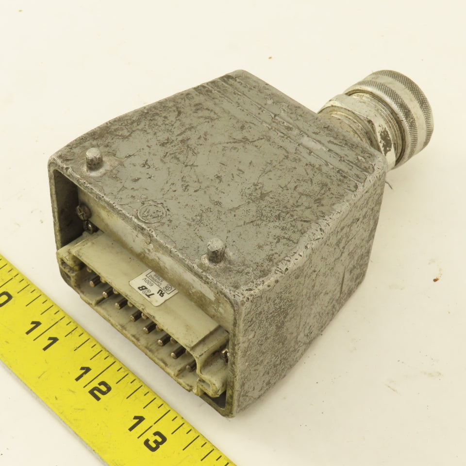 T&B MS 216A 16 Pin Male Cam Lock Style Cord Connector