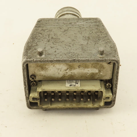 T&B MS 216A 16 Pin Male Cam Lock Style Cord Connector
