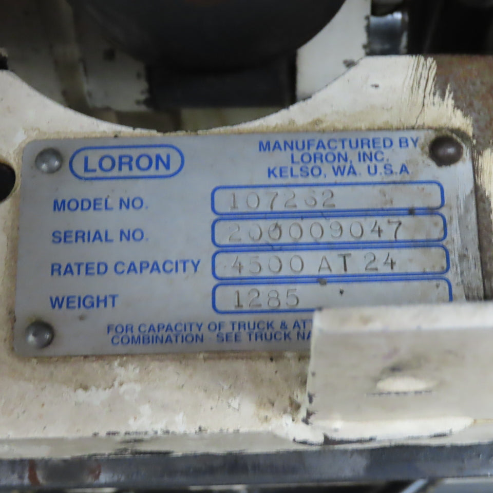 Loron 107262 Push/Pull Forklift Attachment 4500 lb Cap. 48" Slip Sheet Class II