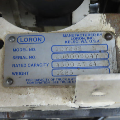 Loron 107262 Push/Pull Forklift Attachment 4500 lb Cap. 48" Slip Sheet Class II