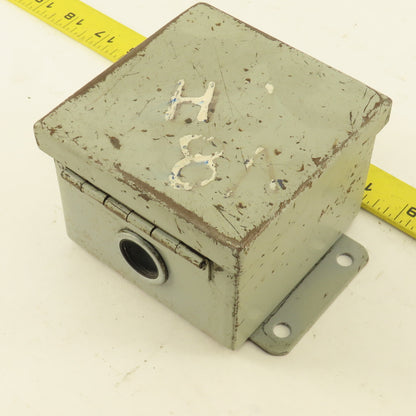 Wiegmann 4" x 4" x 3" Type 12,13 Electrical Enclosure