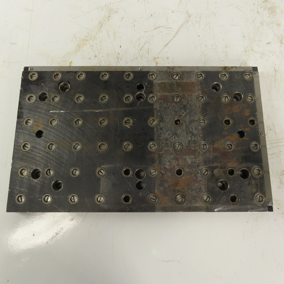 12"x20"x1" Thick  Blanchard Ground Steel Plate W/Grid