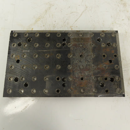 12"x20"x1" Thick  Blanchard Ground Steel Plate W/Grid