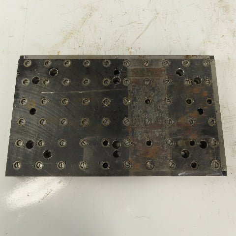 12"x20"x1" Thick  Blanchard Ground Steel Plate W/Grid