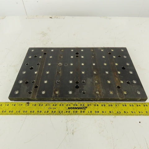 12"x20"x1" Thick  Blanchard Ground Steel Plate W/Grid