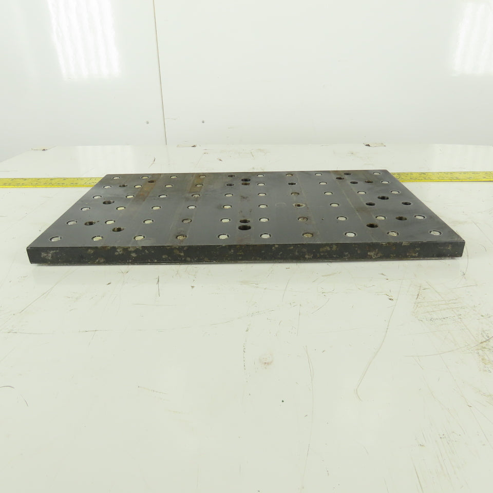 12"x20"x1" Thick  Blanchard Ground Steel Plate W/Grid