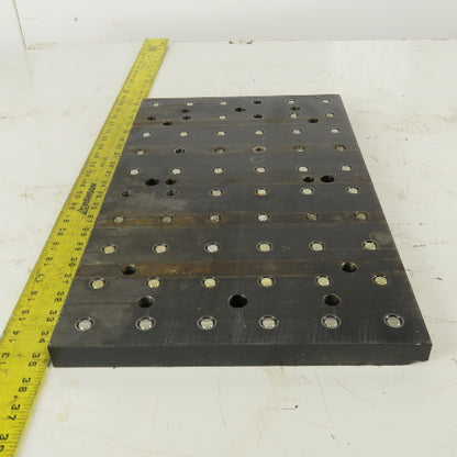 12"x20"x1" Thick  Blanchard Ground Steel Plate W/Grid