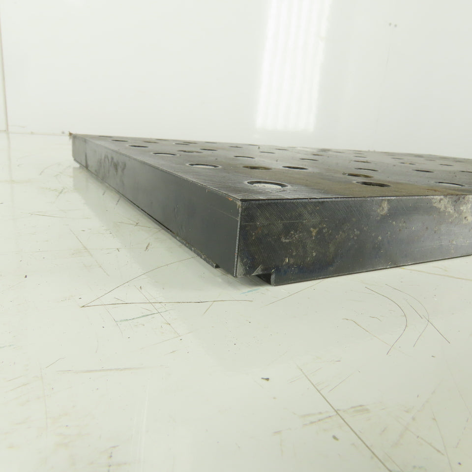12"x20"x1" Thick  Blanchard Ground Steel Plate W/Grid