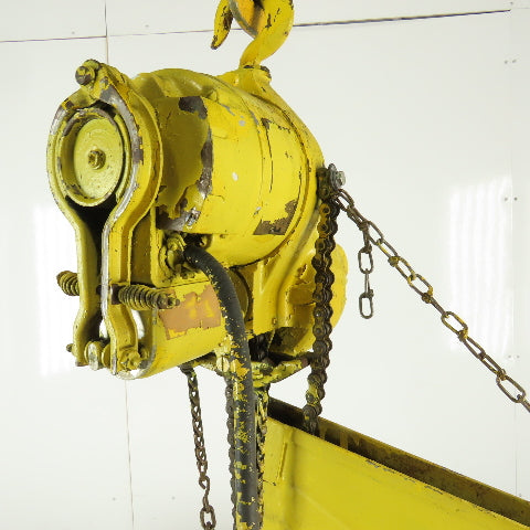Budgit 112711 500LB 16 FPM 12' Lift Electric Roller Chain Hoist 440V 3 Phase