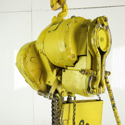 Budgit 112711 500LB 16 FPM 12' Lift Electric Roller Chain Hoist 440V 3 Phase