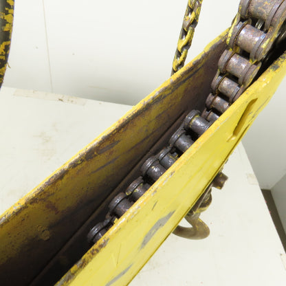 Budgit 112711 500LB 16 FPM 12' Lift Electric Roller Chain Hoist 440V 3 Phase