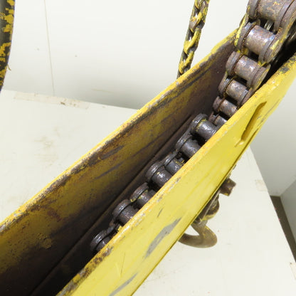 Budgit 112711 500LB 16 FPM 12' Lift Electric Roller Chain Hoist 440V 3 Phase