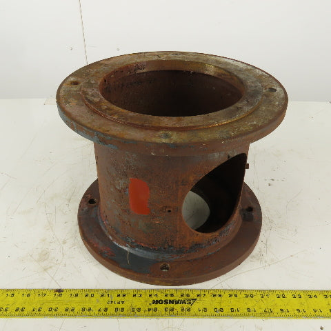 Electric Motor Hydraulic Pump Mounting Flange Adapter 6-1/2" Pump pilot 11" OAL