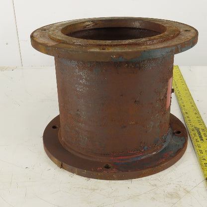 Electric Motor Hydraulic Pump Mounting Flange Adapter 6-1/2" Pump pilot 11" OAL