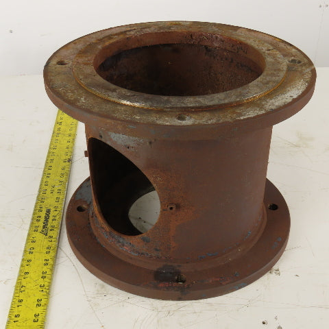 Electric Motor Hydraulic Pump Mounting Flange Adapter 6-1/2" Pump pilot 11" OAL