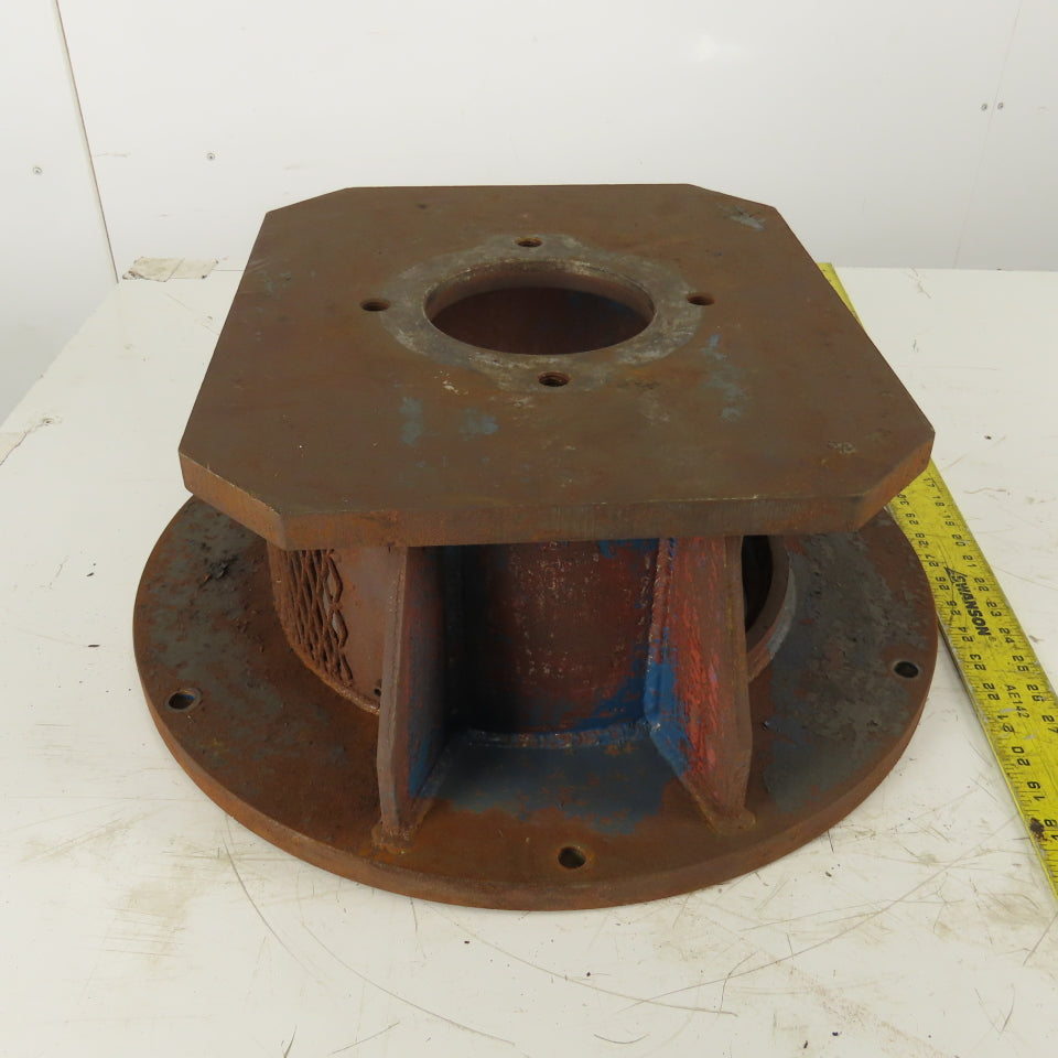 Electric Motor Hydraulic Pump Mounting Flange Adapter 6" Pump pilot 8" OAL