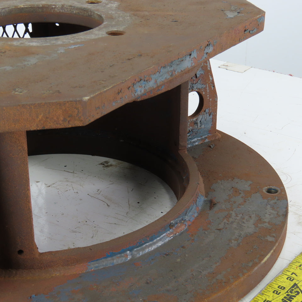 Electric Motor Hydraulic Pump Mounting Flange Adapter 6" Pump pilot 8" OAL