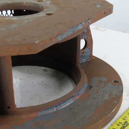 Electric Motor Hydraulic Pump Mounting Flange Adapter 6" Pump pilot 8" OAL